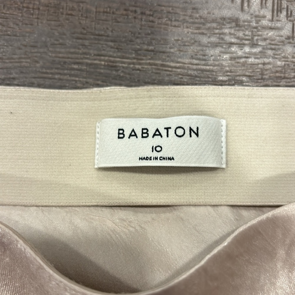 Aritzia Babaton Slip Midi Skirt Size 10 - Picture 3 of 5